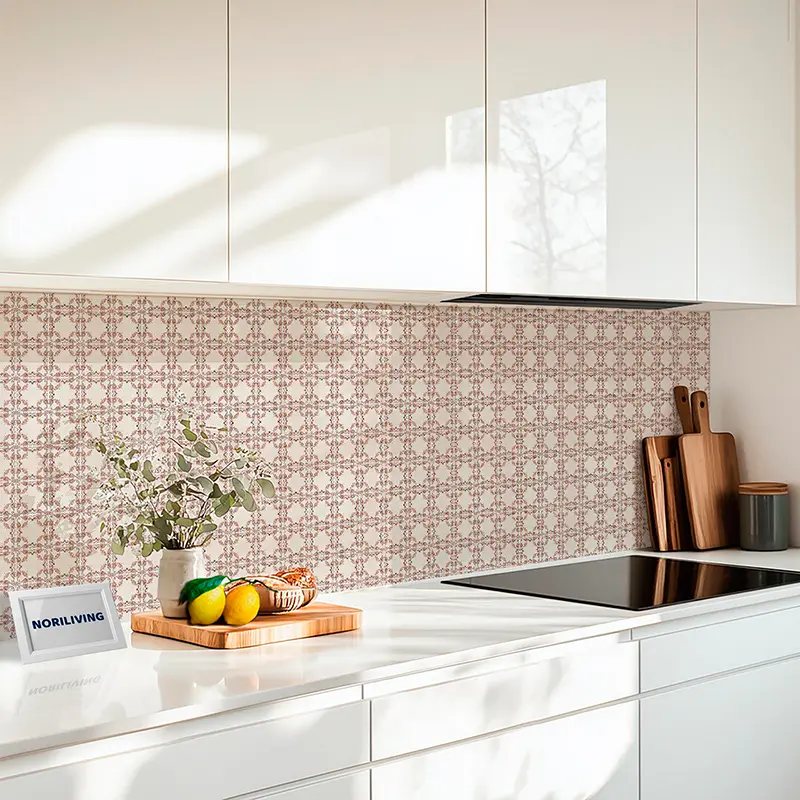 Fliesenspiegel Alu Fliesen Pastellfarben 901