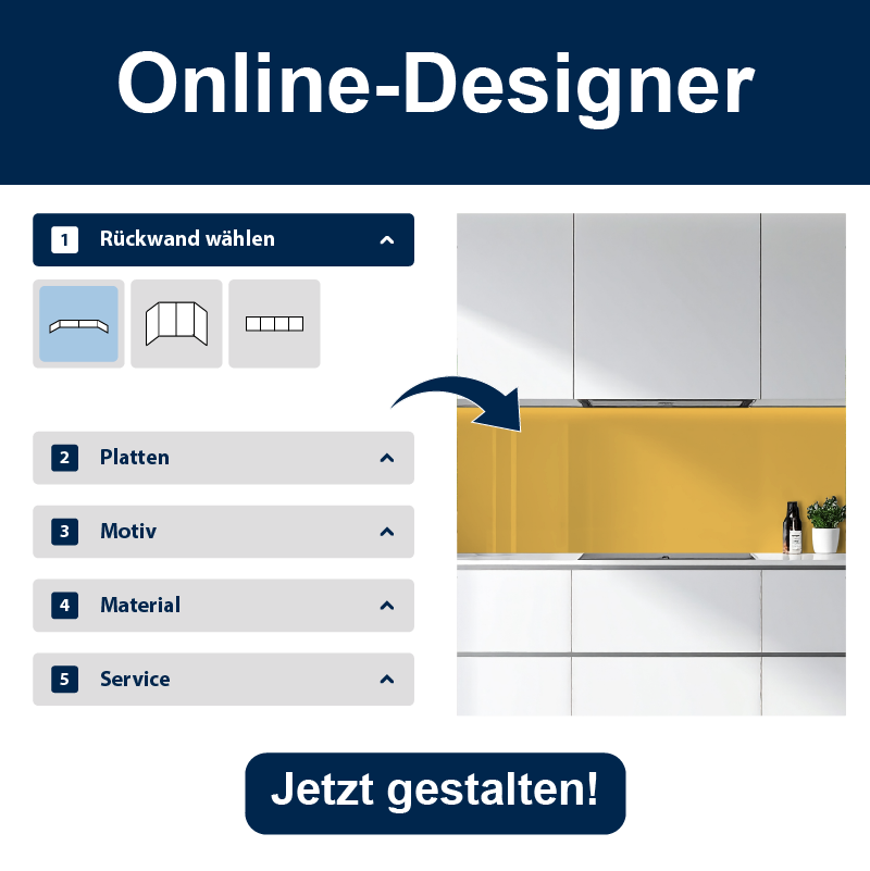 Designer Küche Rückwand ESG-Glas Designer Küche Rückwand ESG-Glas
