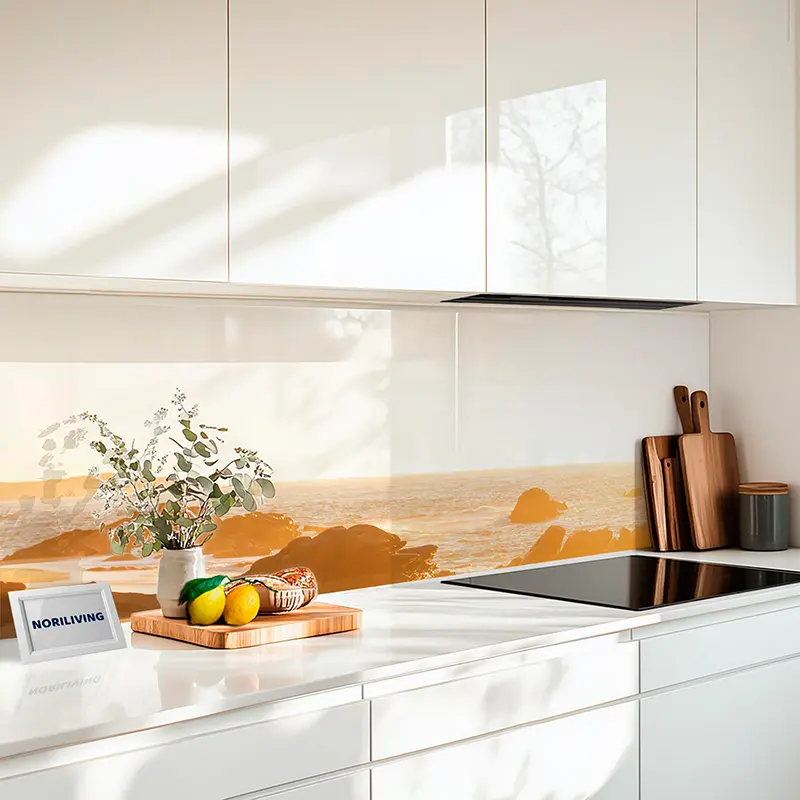 Küchenrückwand Echtglasoptik Profiline Meer Sonnenuntergang 530